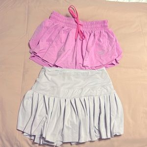 2 Amazon pink skirts